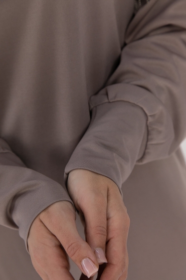 Платье Стелла (пыльная роза) П12705-5