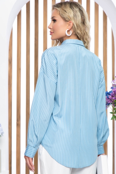 Рубашка "Оксана" (голубая) Б5239
