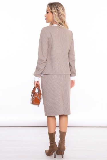 Костюм "Обворожительный образ" (беж) К3086