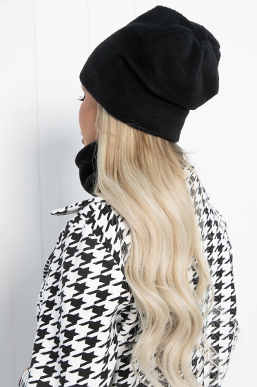 Комплект шапка и снуд Бэлла (черный) ШС34