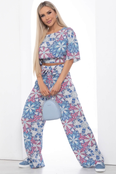 Костюм "Летняя прогулка" (голубой) К8889