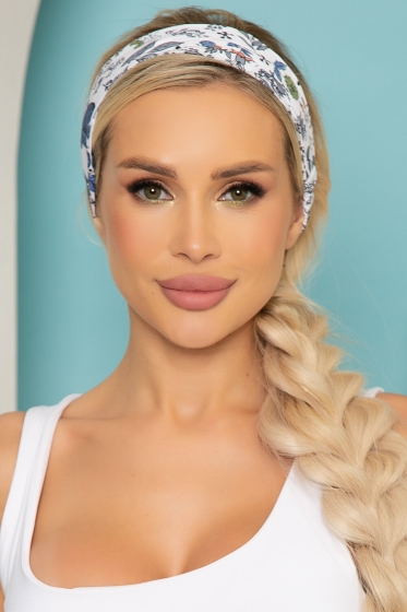 Повязка хлопковая (цветочная поляна) ПР4