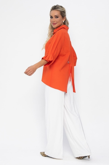 Блуза Ясмина (оранжевая) Б13620-5М