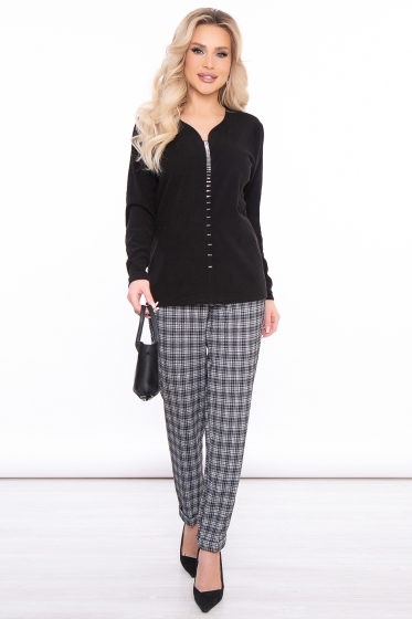 Джемпер "Прикосновение нежности" (блэк) Б2985