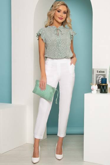 Брюки "Прага" (белые) Б3583