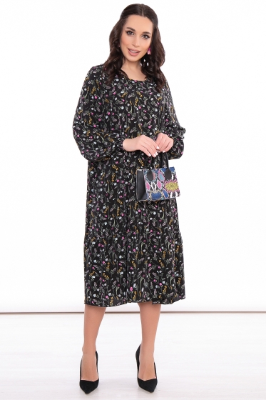 Платье "Молли" (блэк) П3173