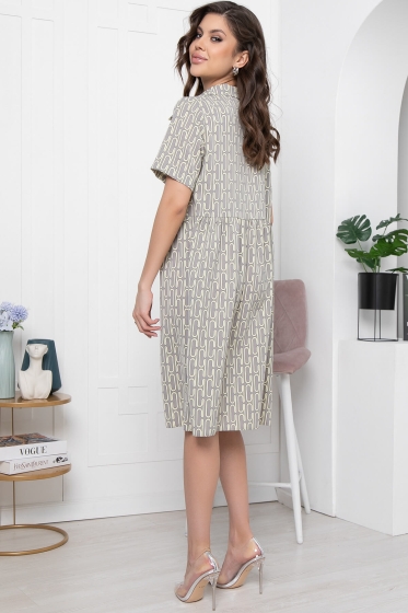 Платье "Гермиона" (грей) П5982