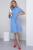 Платье "Бон Вояж" (голубой) П7078 Платье "Бон Вояж" (голубой) П7078