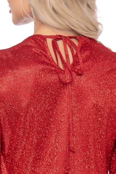 Платье "Идиллия" (бордо) П7795