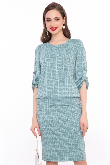 Костюм "Повседневная классика" (мята) К3023