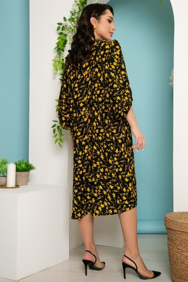 Платье "Нимфа" (желтые цветы) П3604