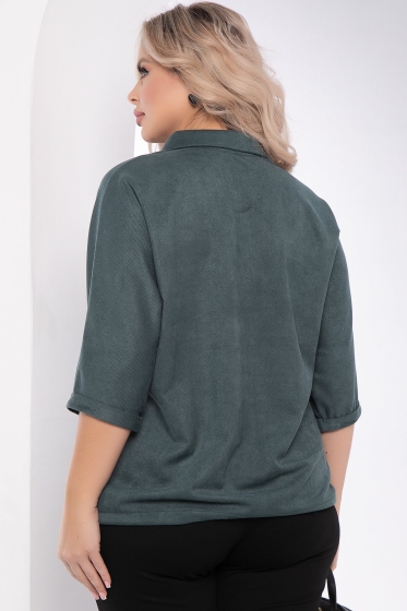 Туника "Мона Лиза" (темно-зеленая) Б7983