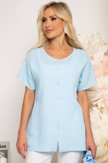 Блуза "Ферентина" (голубая) Б3854
