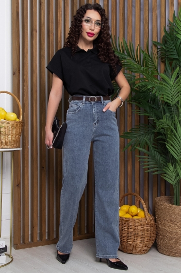 Джинсы Стильная походка (синие) Б13371-4М