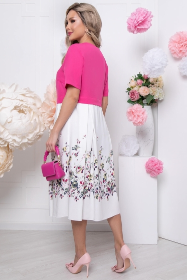 Платье "Кэри" (фуксия) П5783