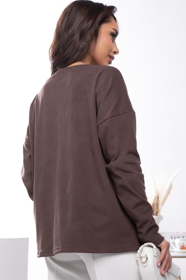 Лонгслив "Инэс" (капучино) Б7494