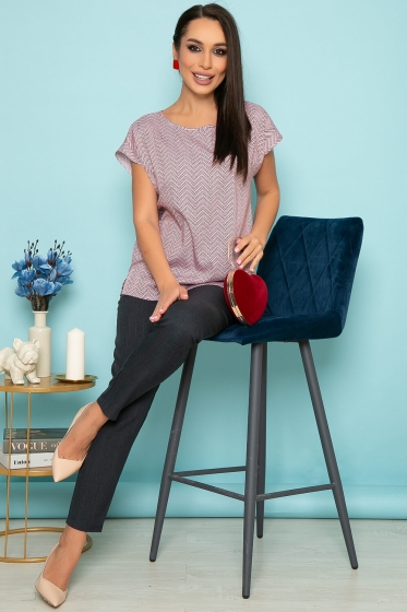 Костюм "Марита" (зигзаг, синий) К3720