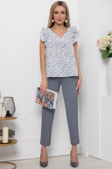 Костюм "Лайла" (грей энд вайт) К5961