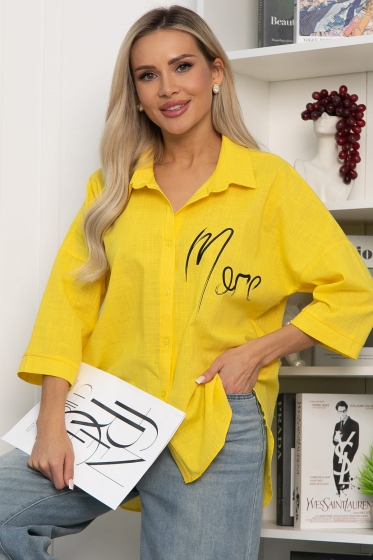 Блуза Песчаный пляж (желтая) Б13787-18М