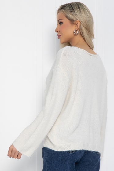 Джемпер Евангелина (экрю) Б12607-5