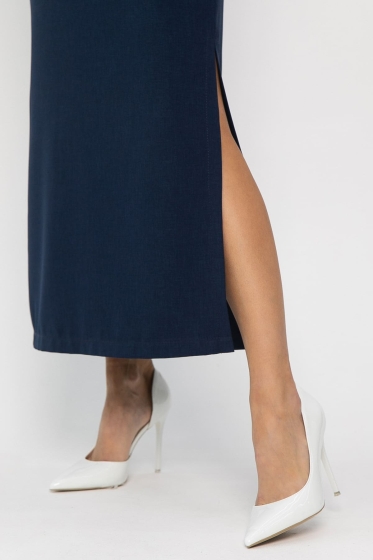 Платье Айлин (синее) П13762-19М