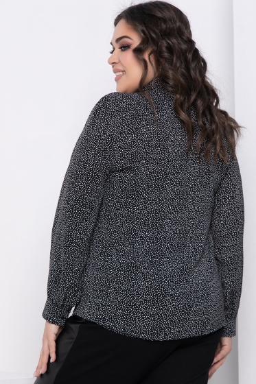 Блуза "Алтея" (черная) НЬЮ Б8598