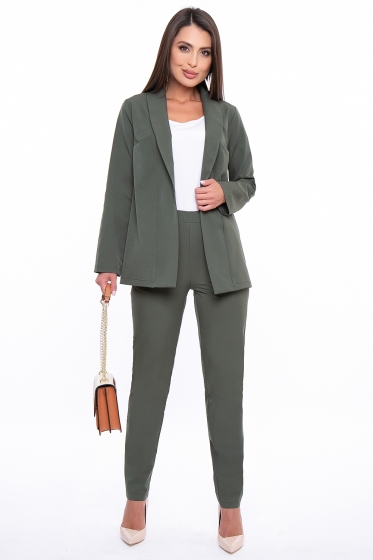 Костюм брючный "Тейлор" (цвет хвои) К2677