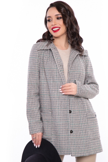 Жакет "Гретхен" (зеленая клетка) К3204