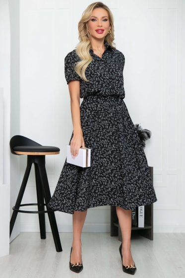 Платье "Оливия" (блэк) П5147