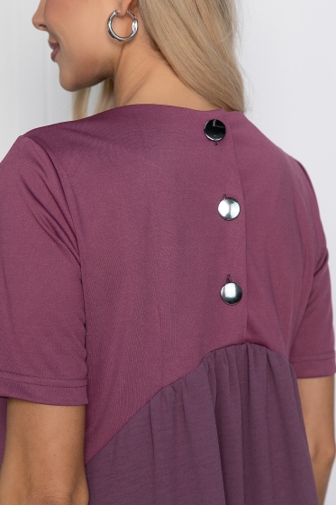 Платье Леди Элегант (сирень) П10632