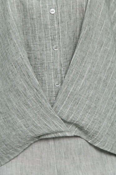 Блуза Свобода мысли (зеленая) Б13833-7М