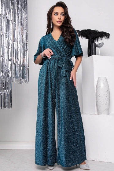 Комбинезон "Клео" (мерцающий синий) НЬЮ К7350