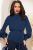 Блуза "Идеальная асимметрия" (блю) Б4186 Блуза "Идеальная асимметрия" (блю) Б4186