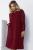 Платье Яркое пламя (бордовое) П12618-25 Платье Яркое пламя (бордовое) П12618-25