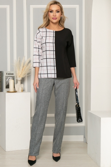 Блуза "Твой выход" (молочная) Б4384