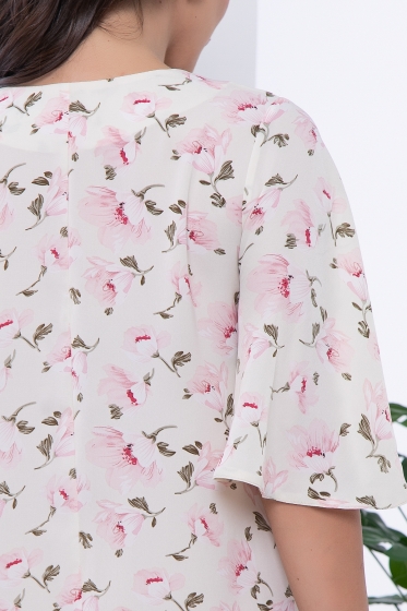 Платье "Натали" (светло-желтое) П6746