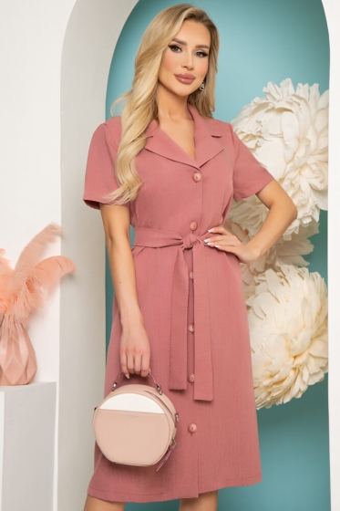 Платье "Августина" (ягодное) П3683