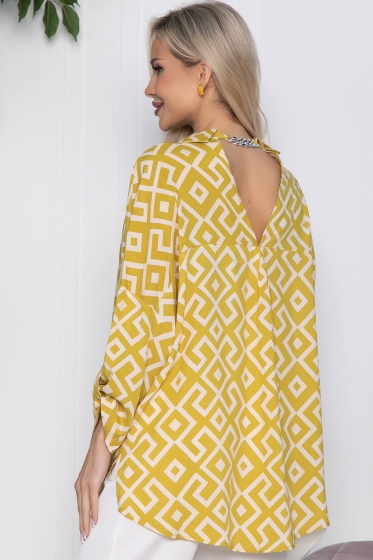 Рубашка Лето (лайм) Б10586