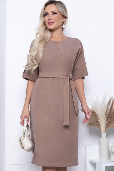 Платье "Персея" П7207 (капучино)