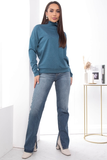 Джемпер "Шеннон" (морская волна) Б7427