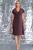 Платье "Бэтти" (рубин) П7595 Платье "Бэтти" (рубин) П7595