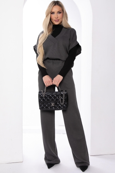 Костюм "Уютный шарм" (грей) К8234