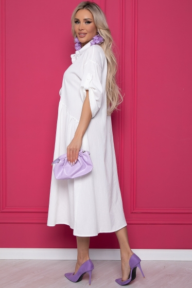 Платье "Индира" (белое) П8572