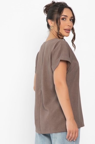 Блуза Фортуна (капучино) Б13909-19М