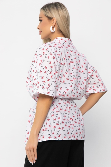 Блуза Мариша (белая) Б13669-30М