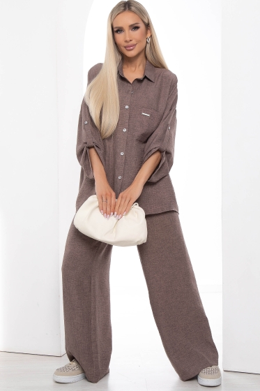 Костюм Лиссабон (коричневый) К10315