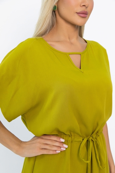 Платье Вистерия (зеленое яблоко) П13945-5М