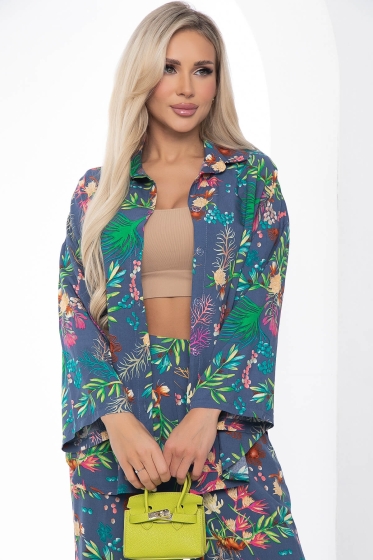 Костюм "Кассис" (синий) К8836