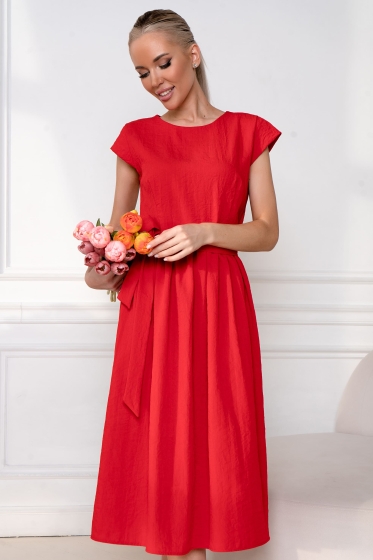 Платье Софи (красное) П13441-45М