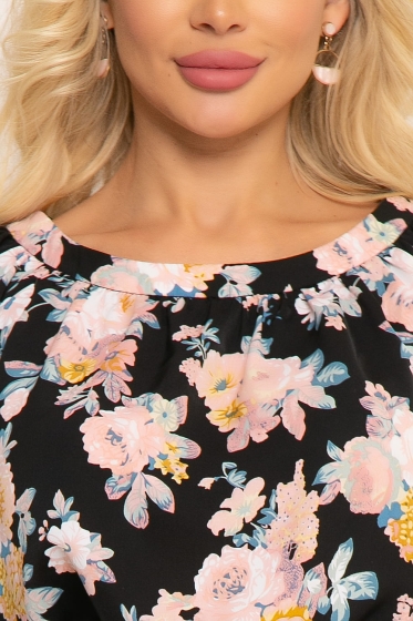 Блуза "Моника" (черная) Б3958